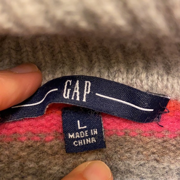 Gap button-collar pullover sweater - Picture 3 of 7